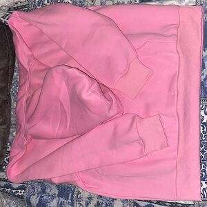 Pink hoodie